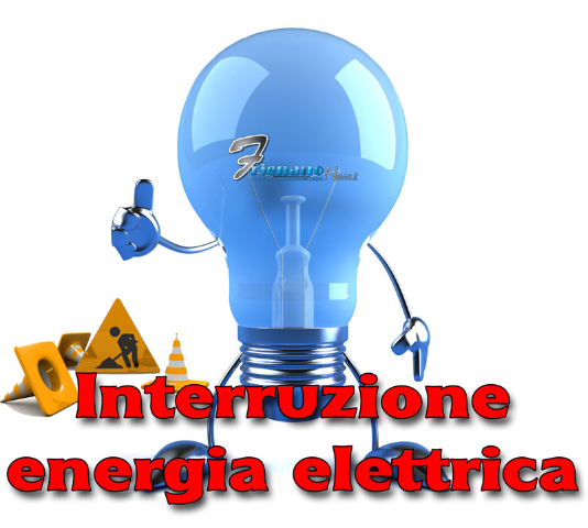 AVVISO DI INTERRUZIONE ENERGIA ELETTRICA IL 03/02/2023